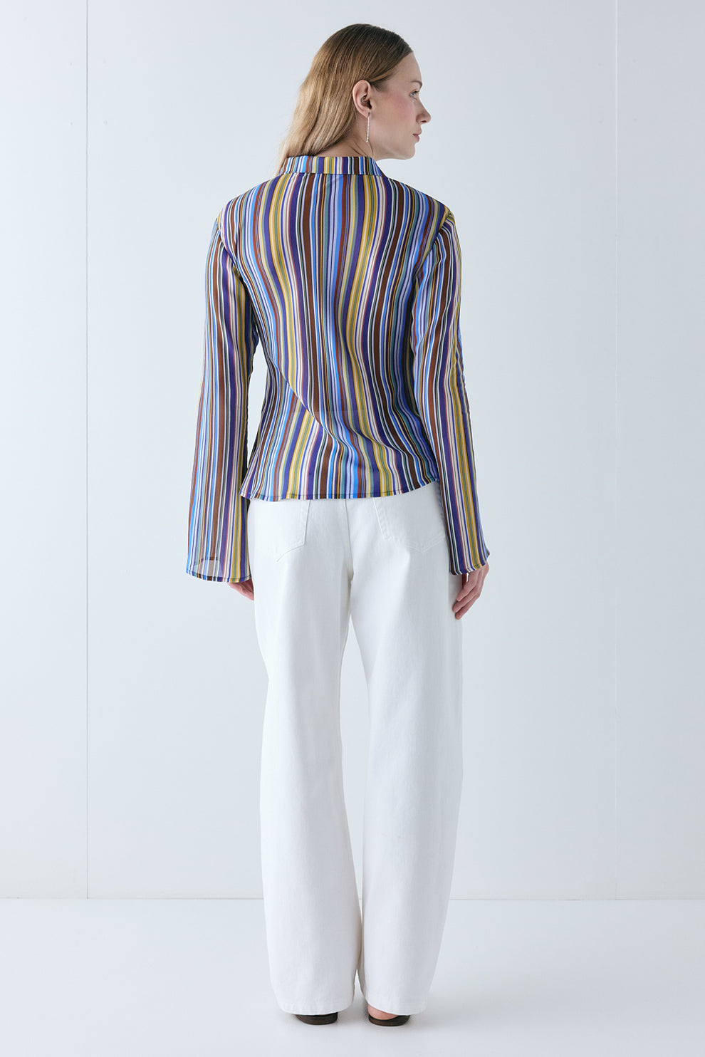 Axel Sheer Top Stripe
