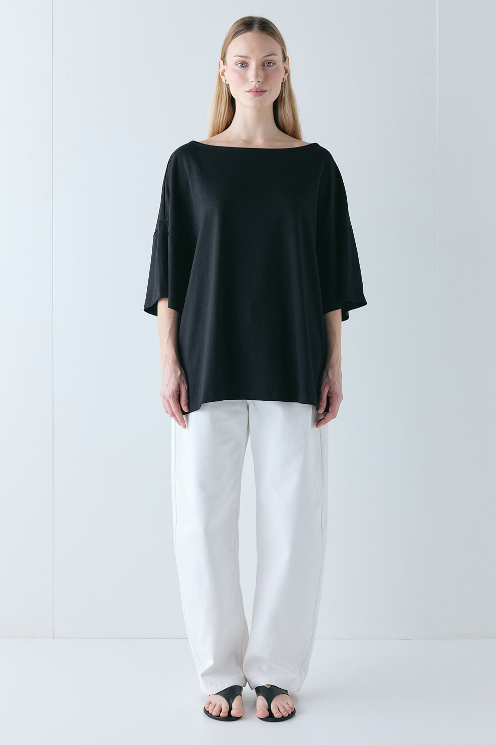Della Organic Cotton Tee Black 