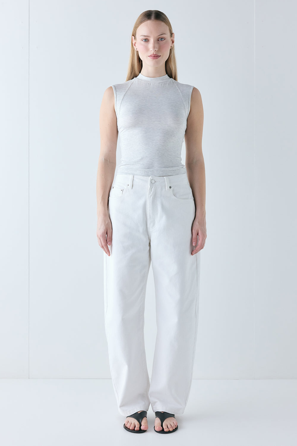 Jacie Tank Grey Marle