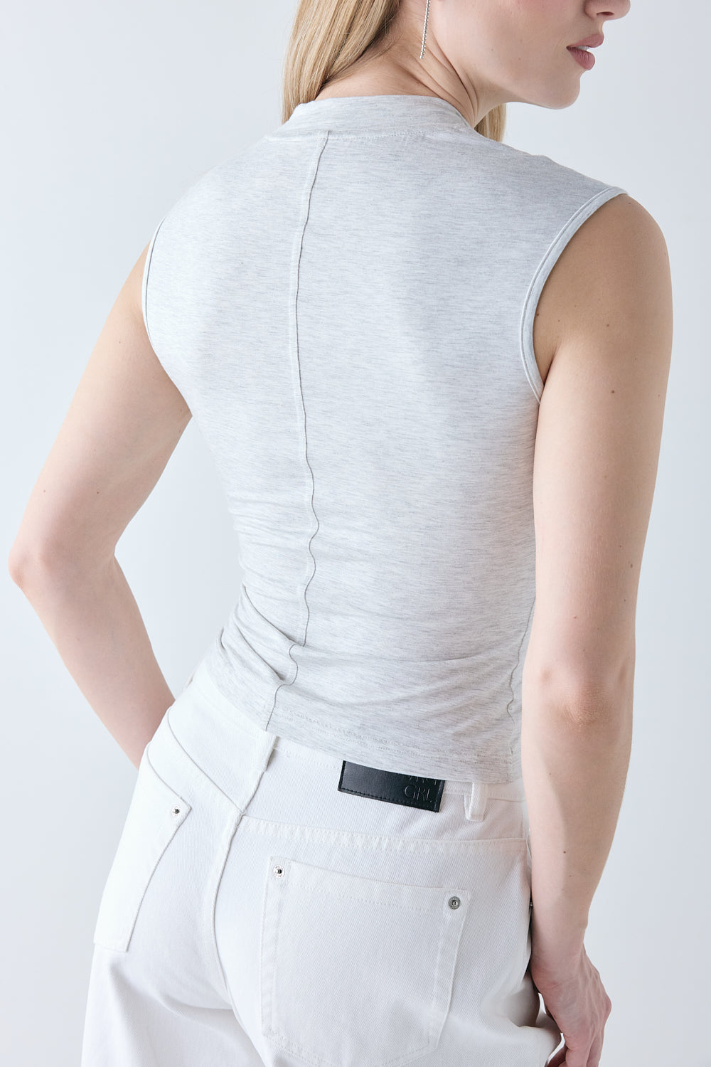Jacie Tank Grey Marle