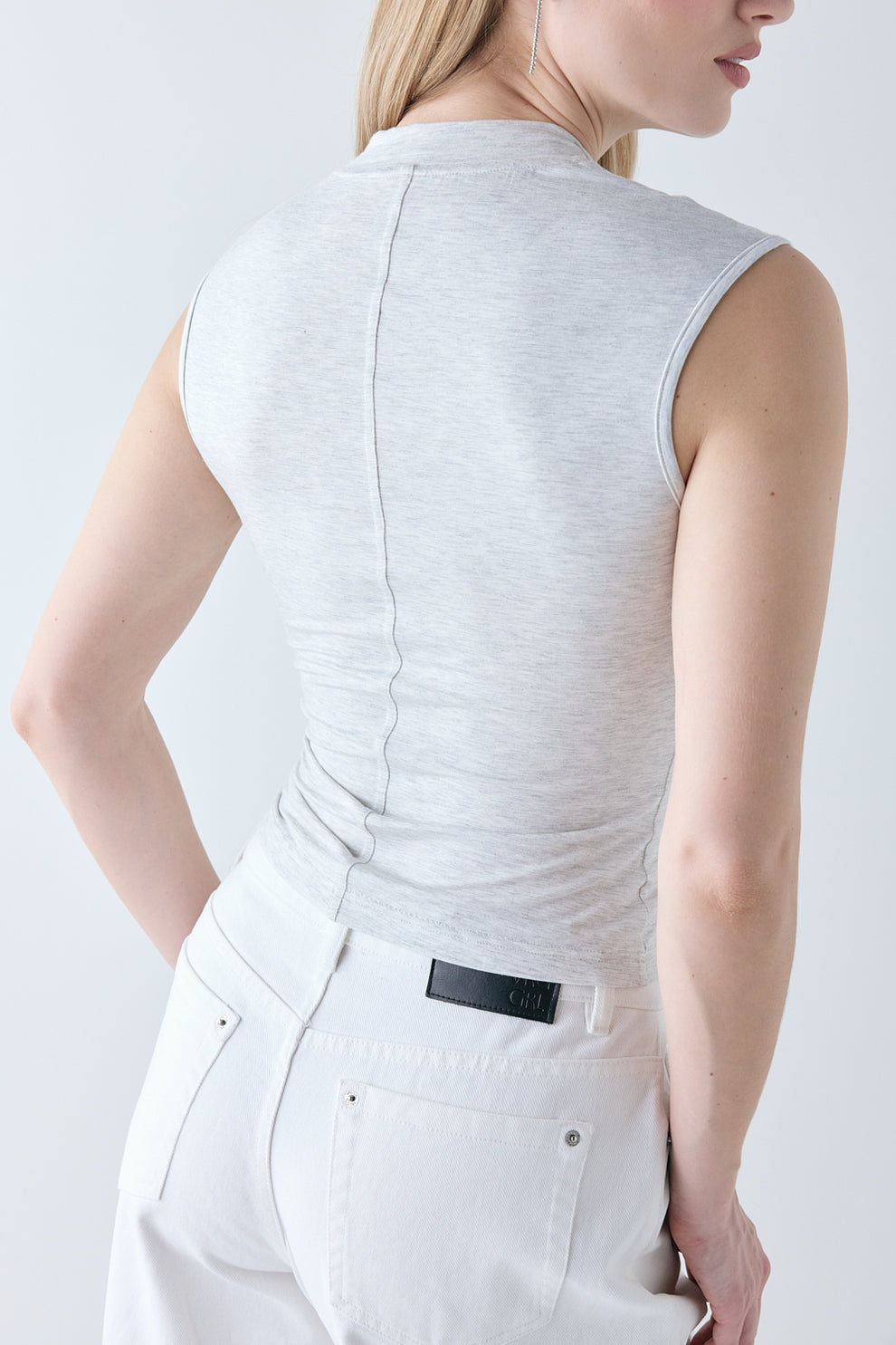 Jacie Tank Grey Marle