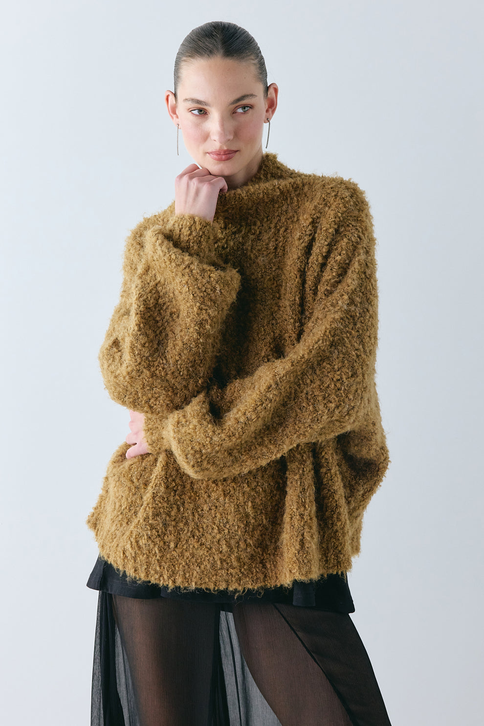 Yumi Knit Jumper Caramel 