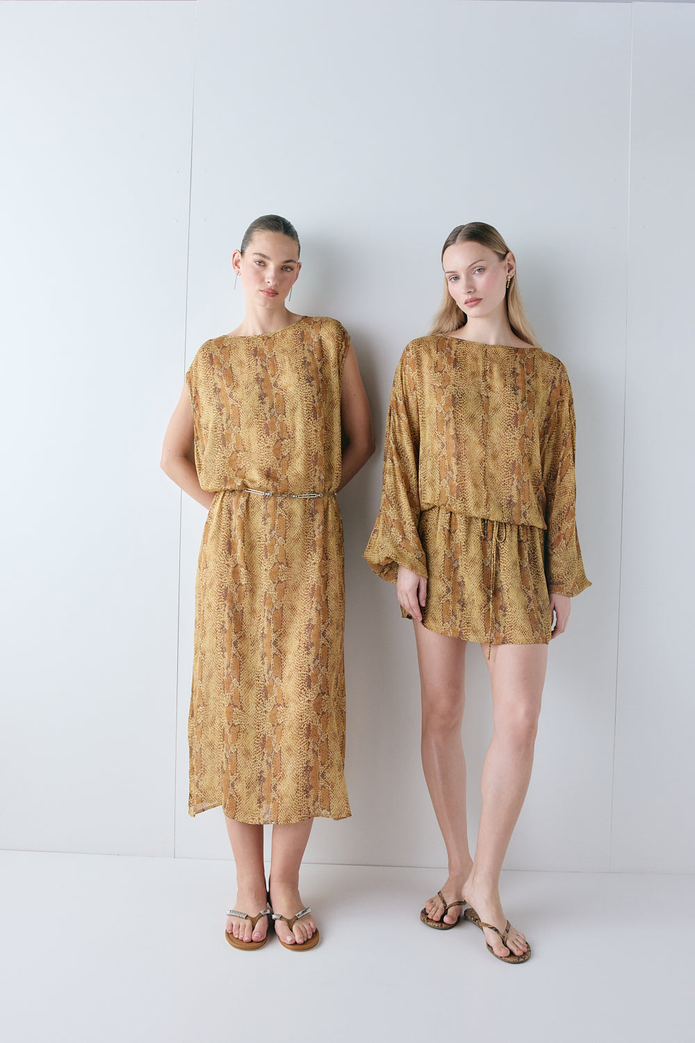 Orla Mini Dress Snake 