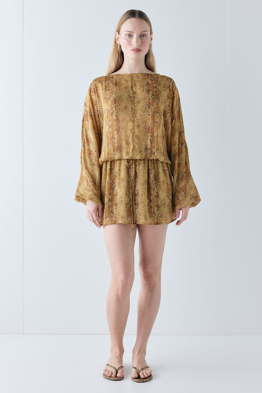 Orla Mini Dress Snake - size:Mira:AU 8 / US 4