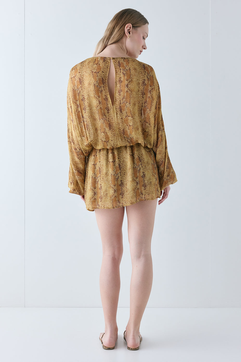 Orla Mini Dress Snake 