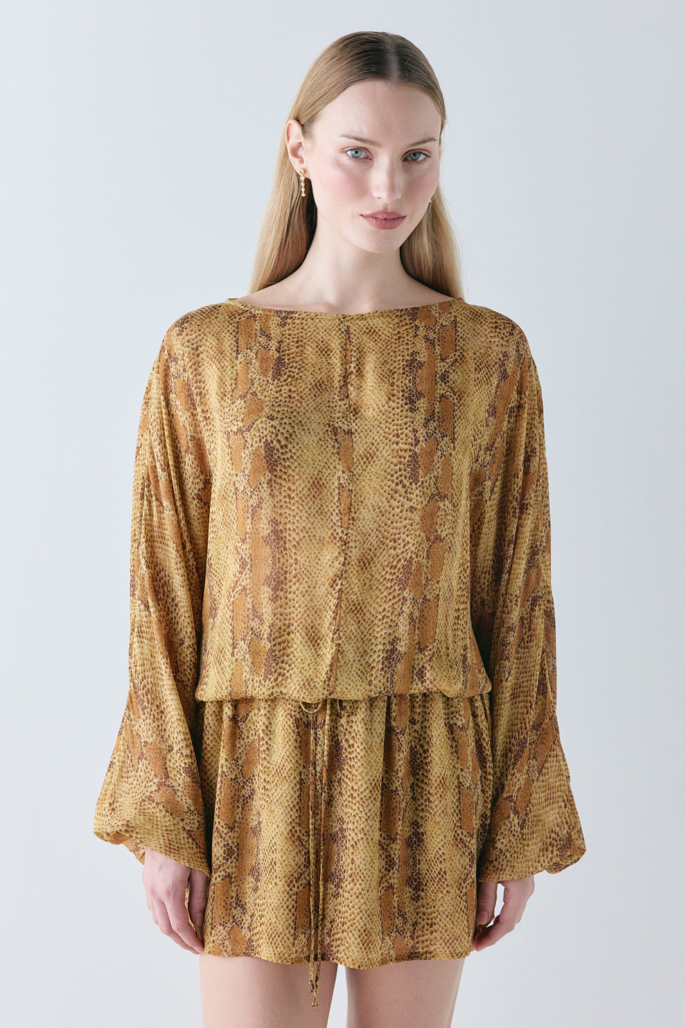 Orla Mini Dress Snake 
