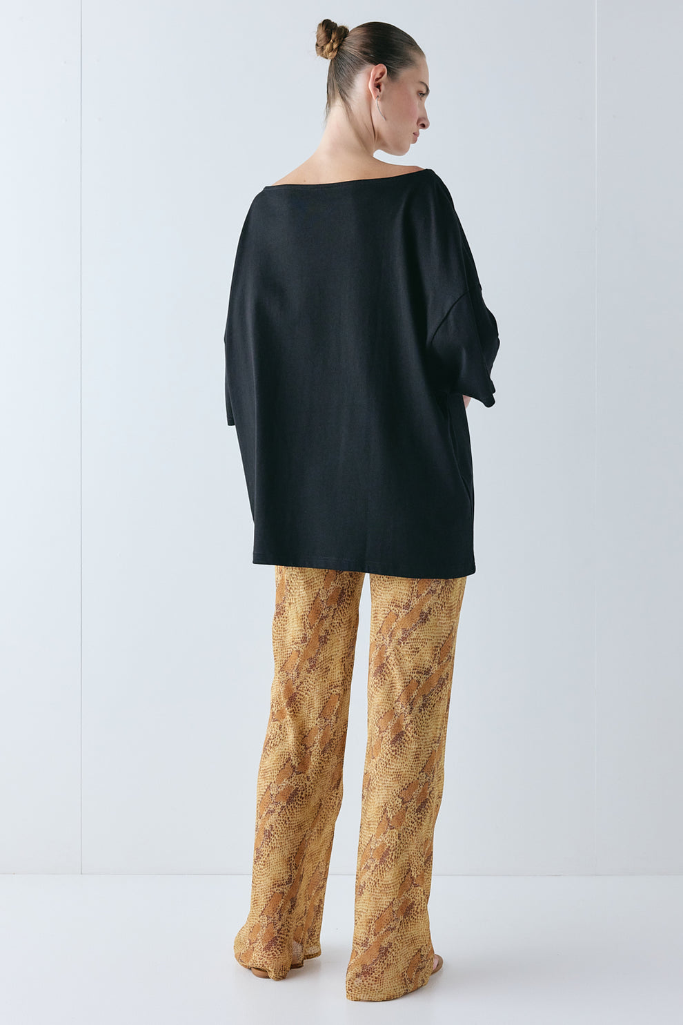 Remi Sheer Pants Snake 
