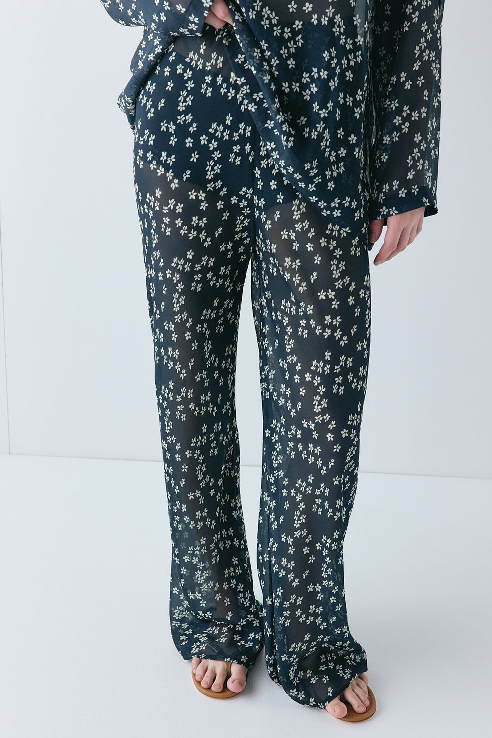 Remi Sheer Pants Meadow 