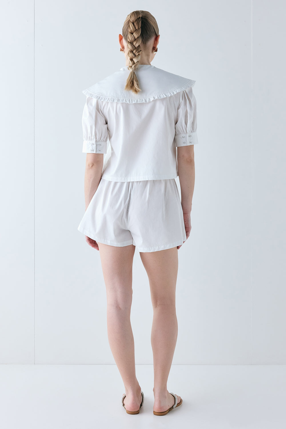 Ainsley Shorts White