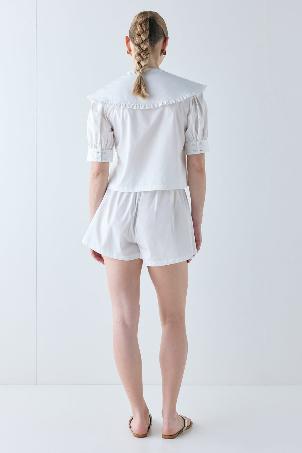 Ainsley Shorts White