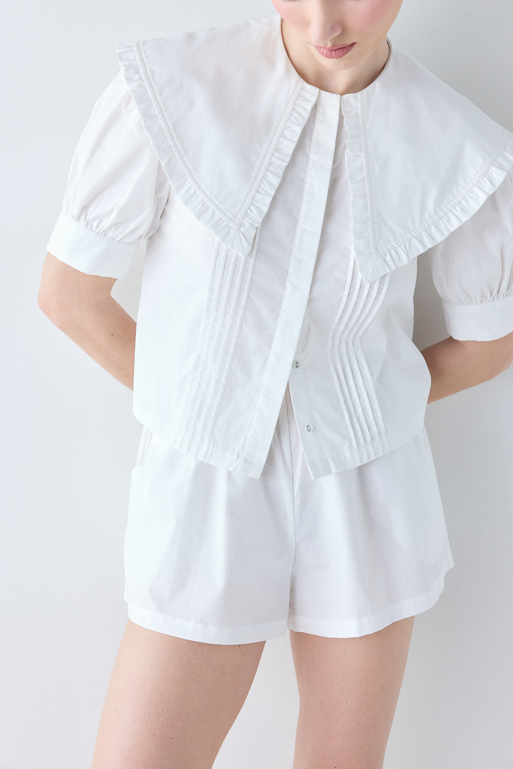 Ainsley Shorts White