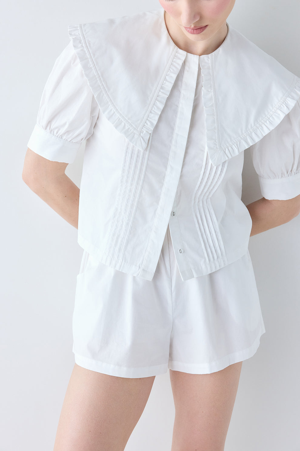 Ainsley Shorts White
