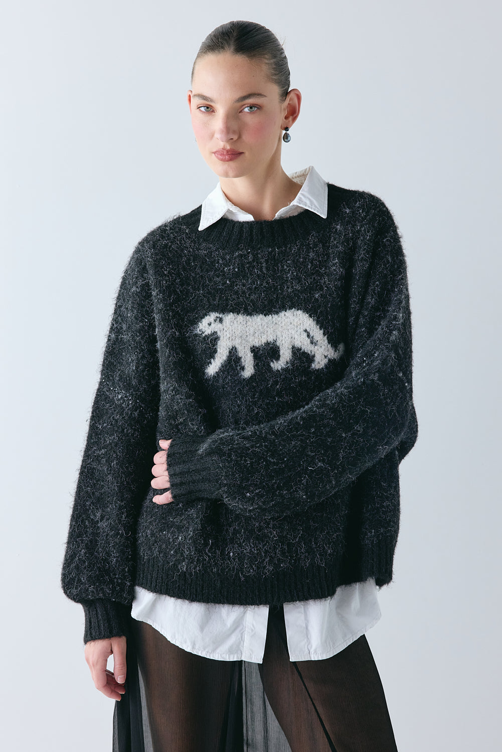 Benny Knit Jumper Cheetah