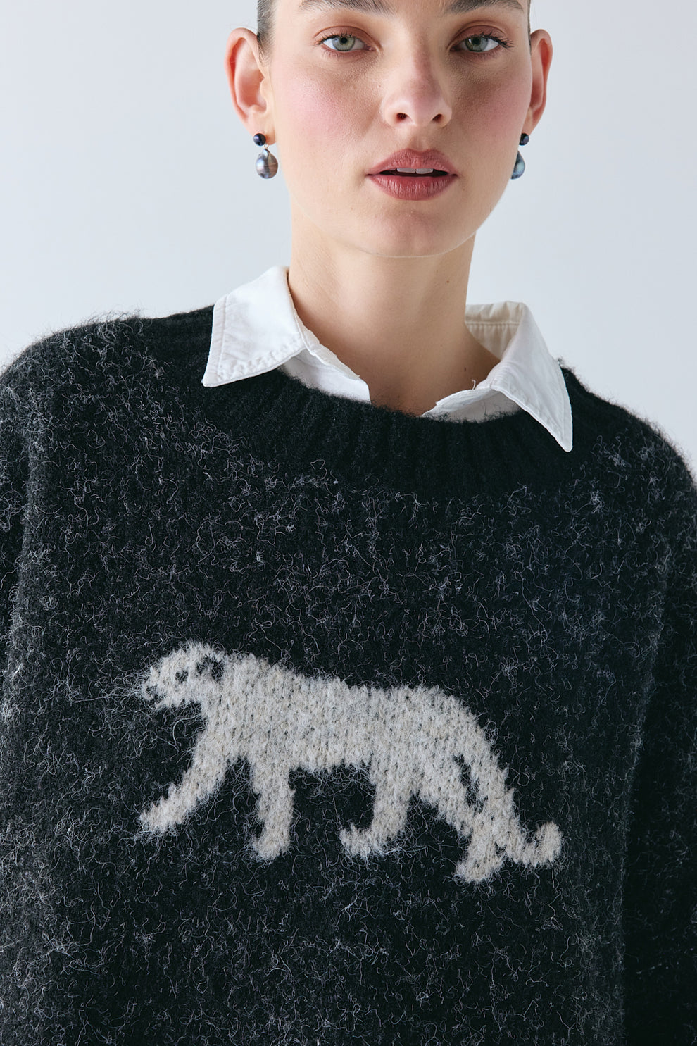Benny Knit Jumper Cheetah