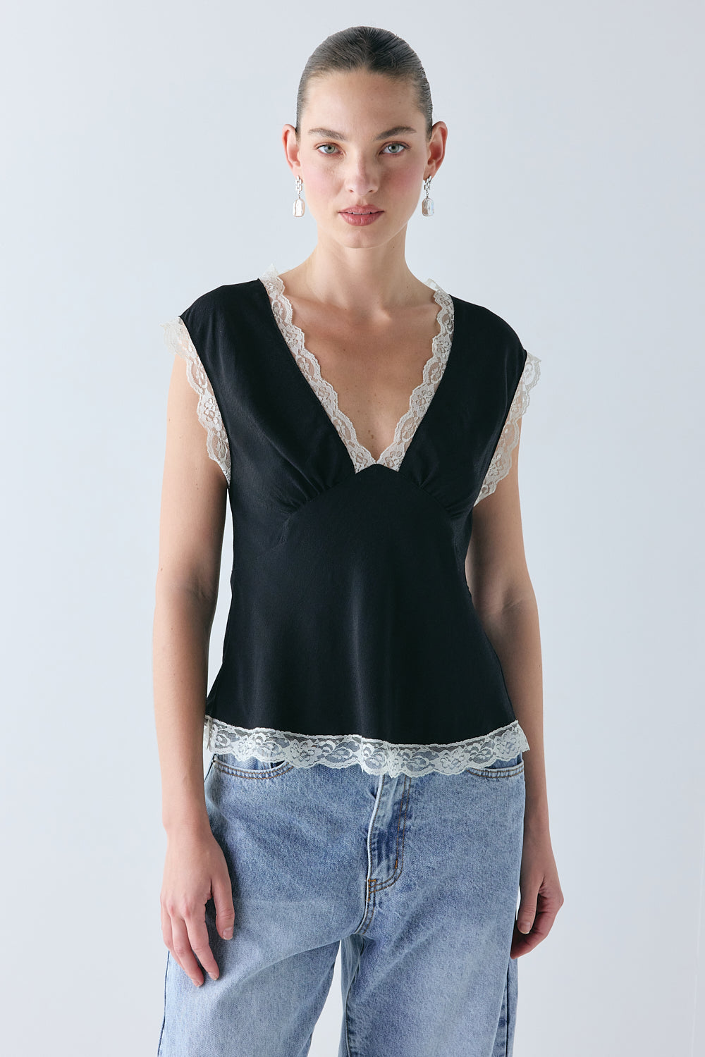 Milla Top Black - size:Zhenya:AU 6 / US 2