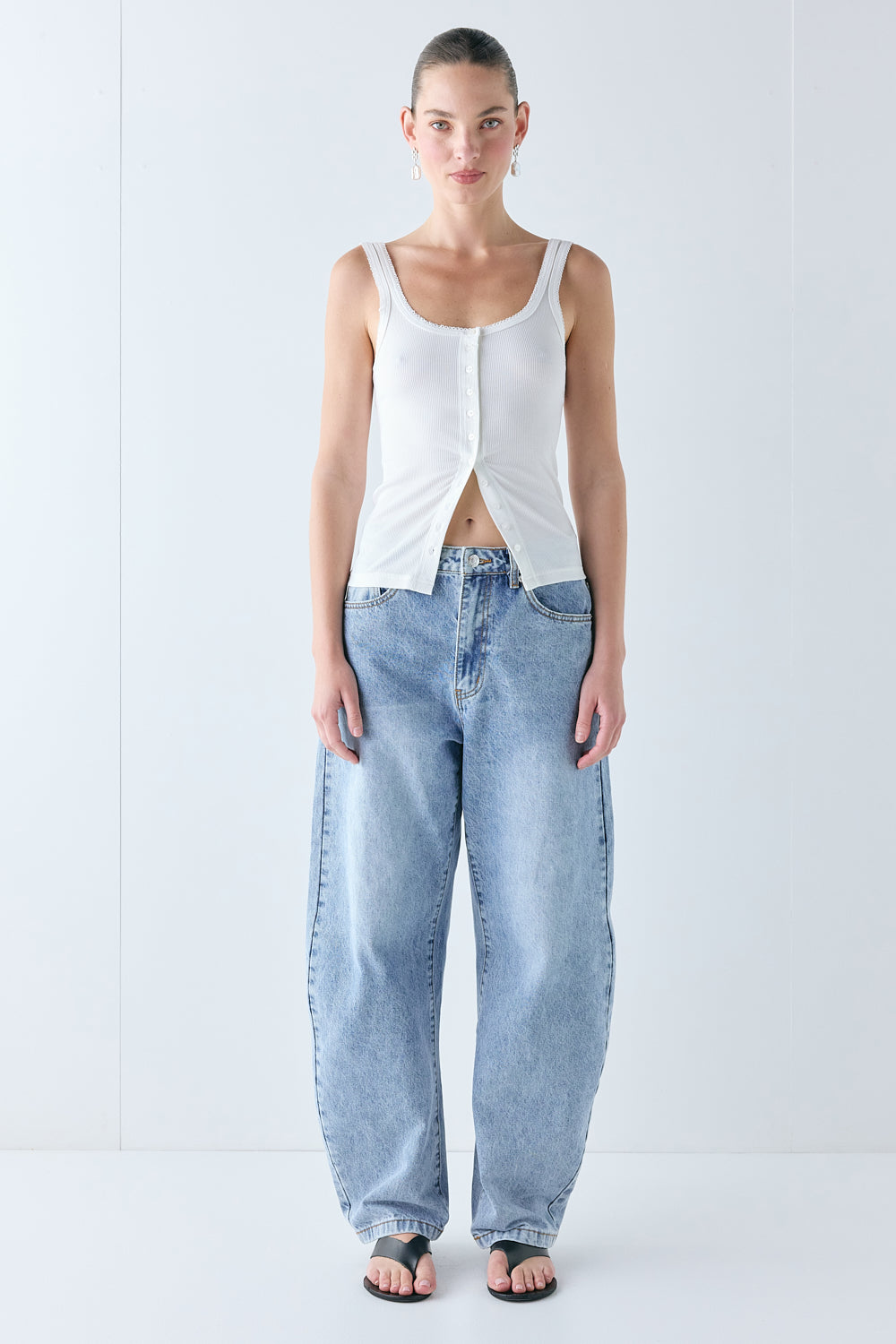 Sienna Tank White - size:Zhenya:AU 6 / US 2