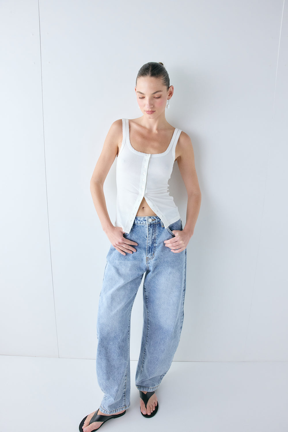 Sienna Tank White 
