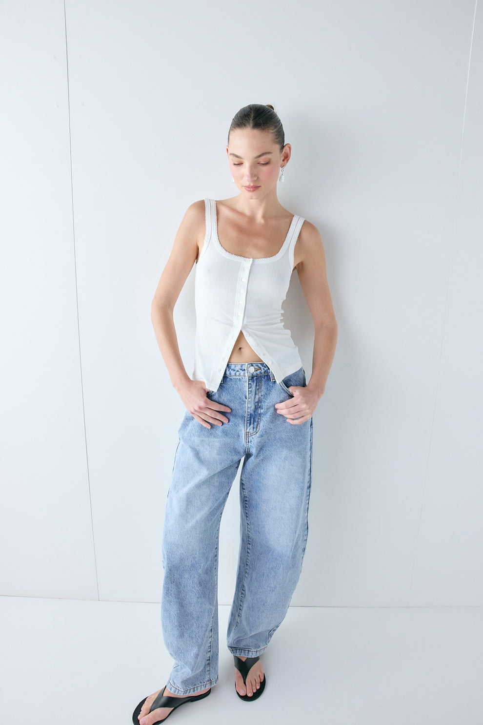 Sienna Tank White 