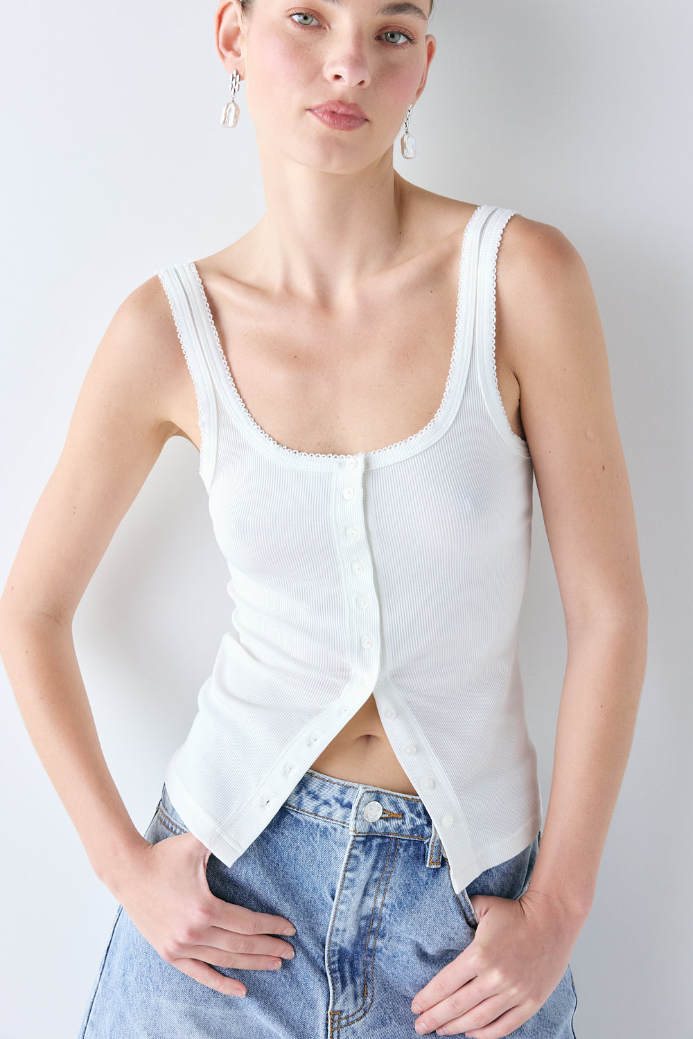 Sienna Tank White 