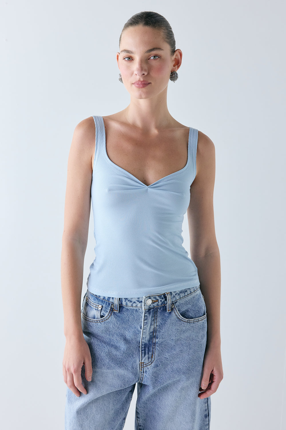 Claudette Tank Sky - size:Zhenya:AU 6 / US 2
