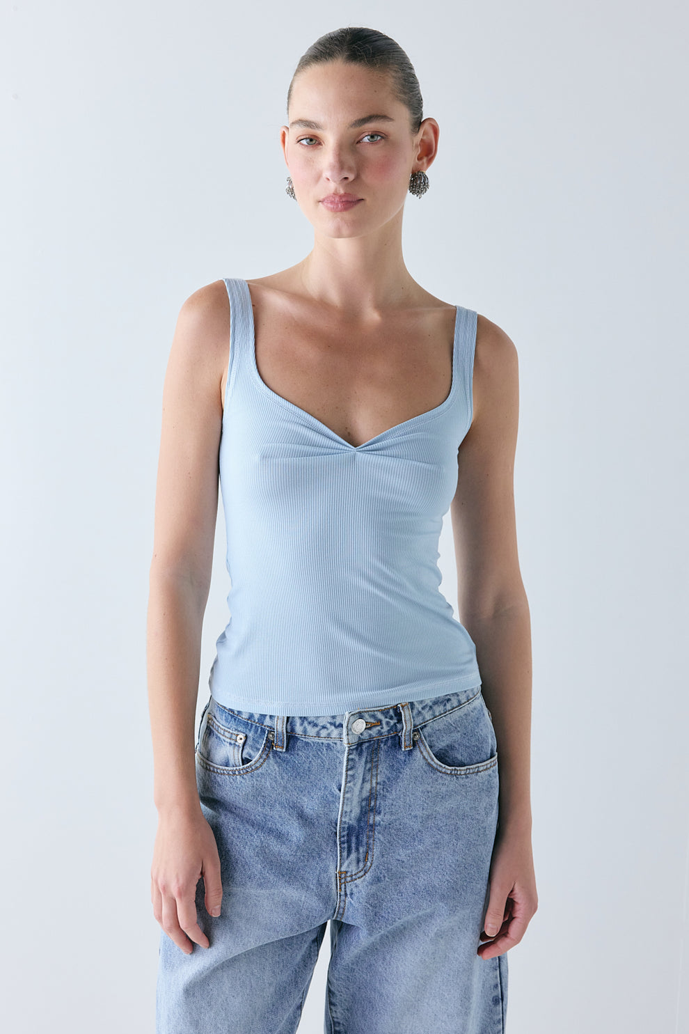 Claudette Tank Sky - size:Zhenya:AU 6 / US 2