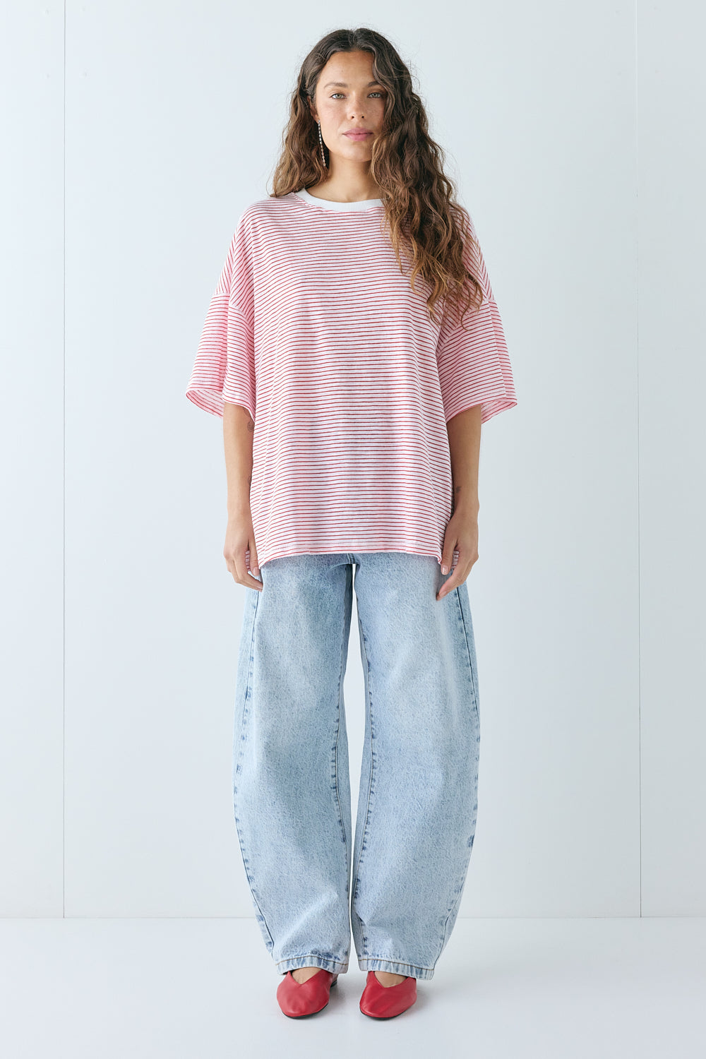 Willow Tee Red Stripe