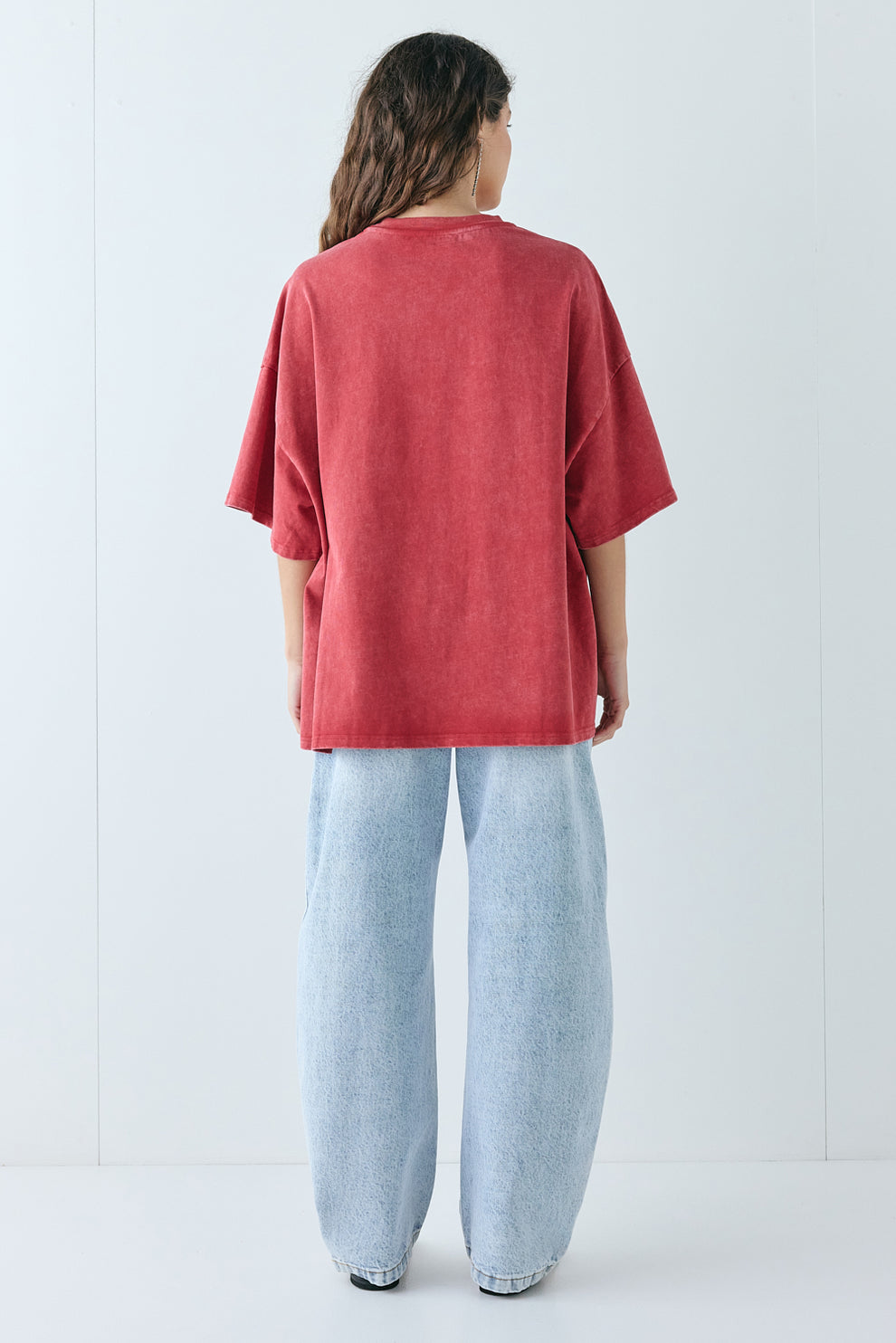 Willow Tee Chalk Red