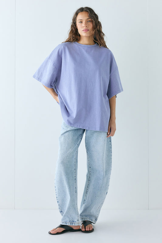 Willow Tee Chalk Blue - size:Stephanie:AU 6 / US 2