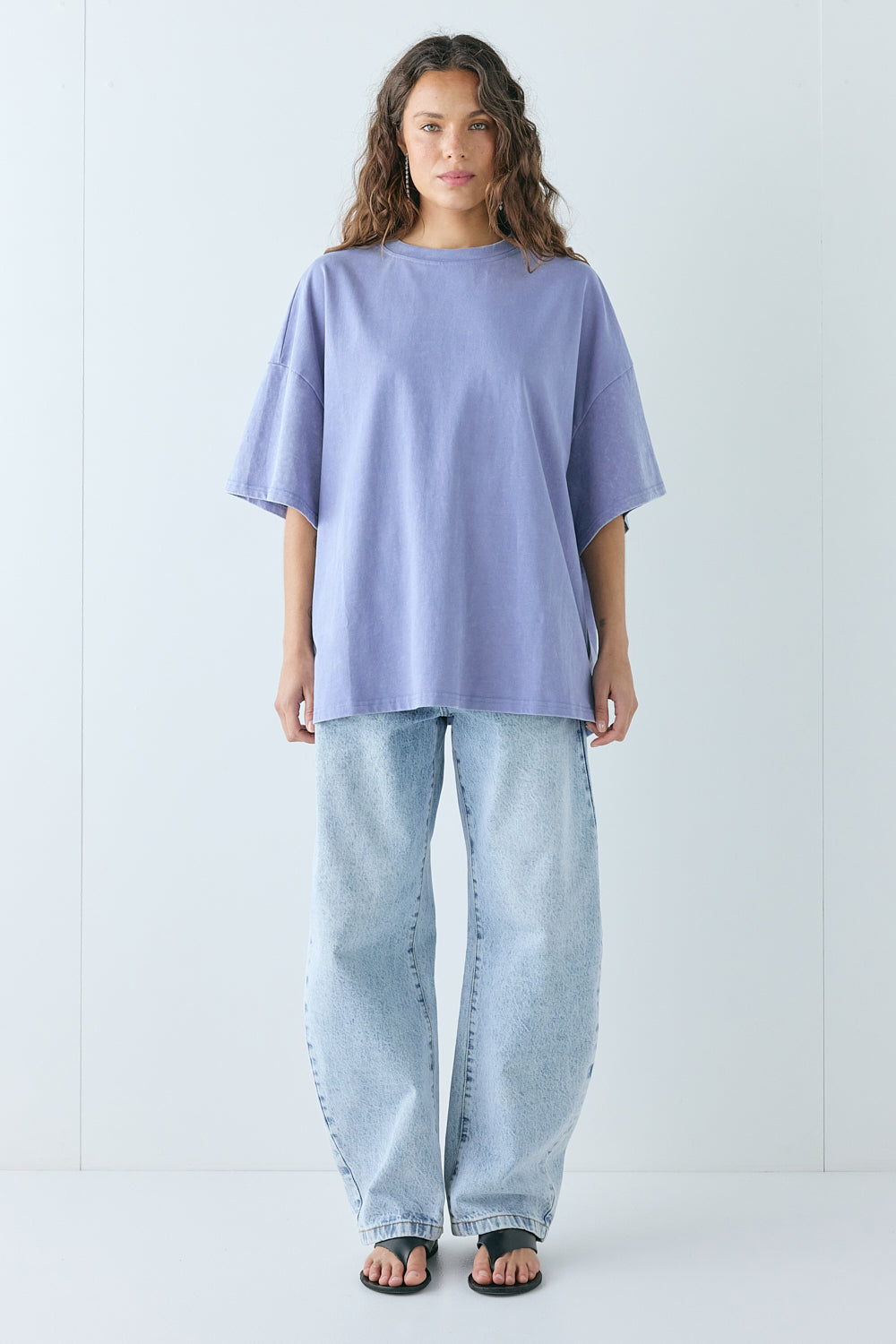 Willow Tee Chalk Blue