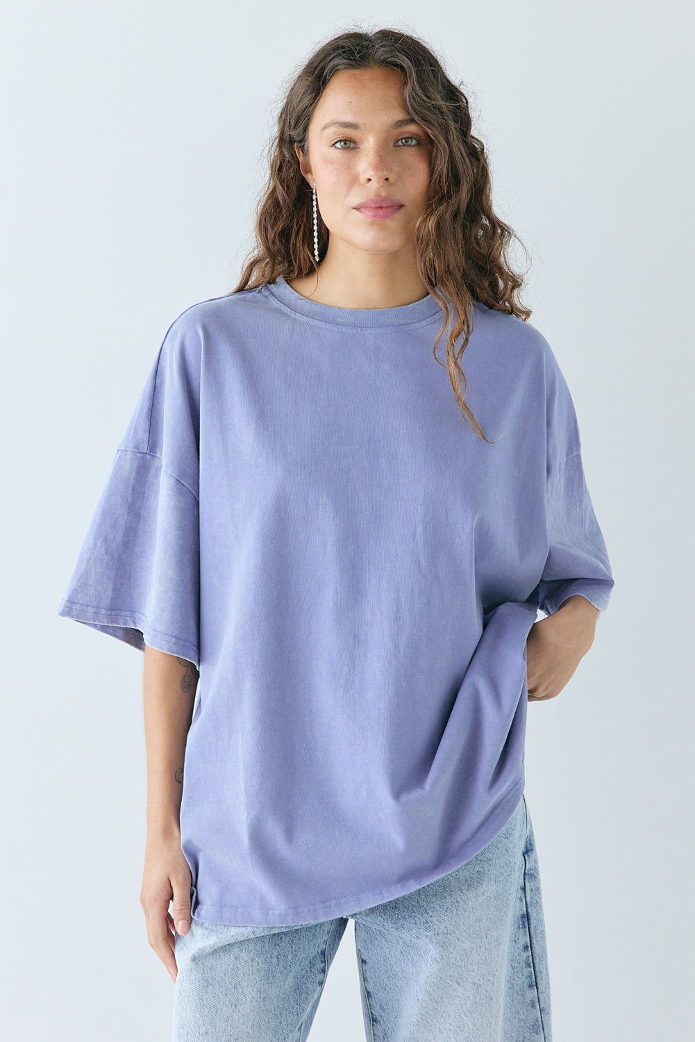 Willow Tee Chalk Blue