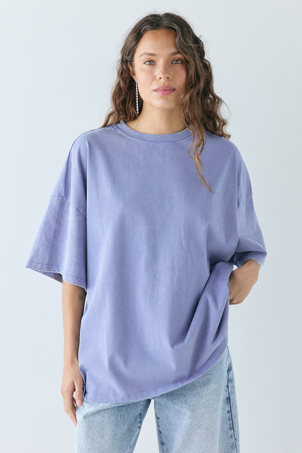 Willow Tee Chalk Blue