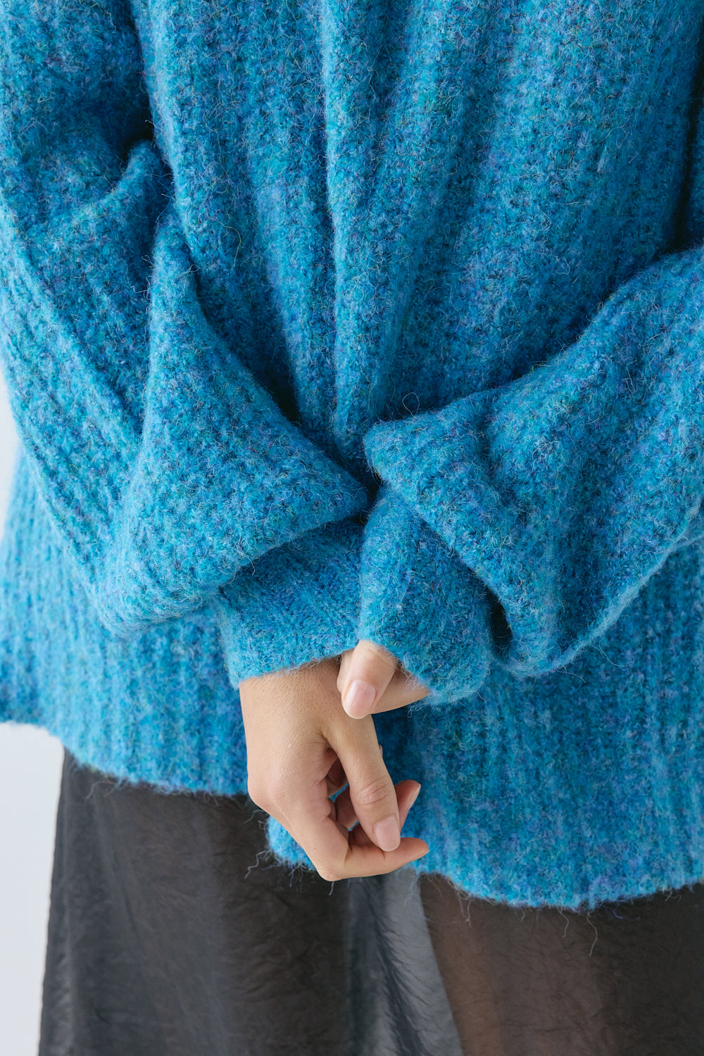 Yumi Knit Jumper Sea