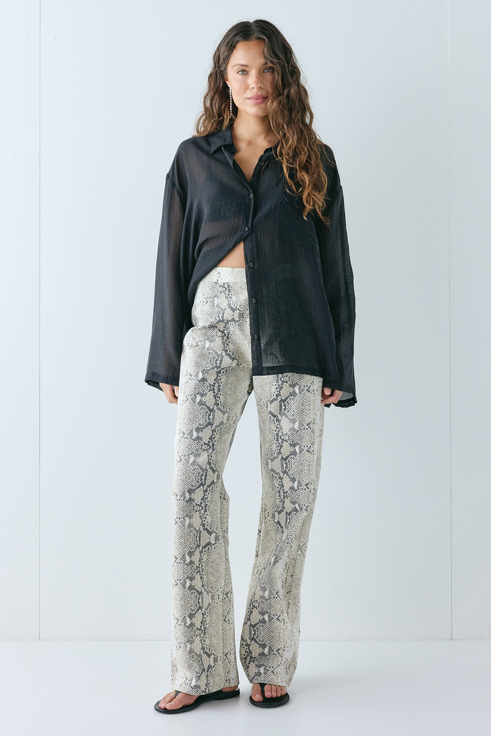 Rue High Rise Pants Snake - size:Stephanie:AU 6 / US 2
