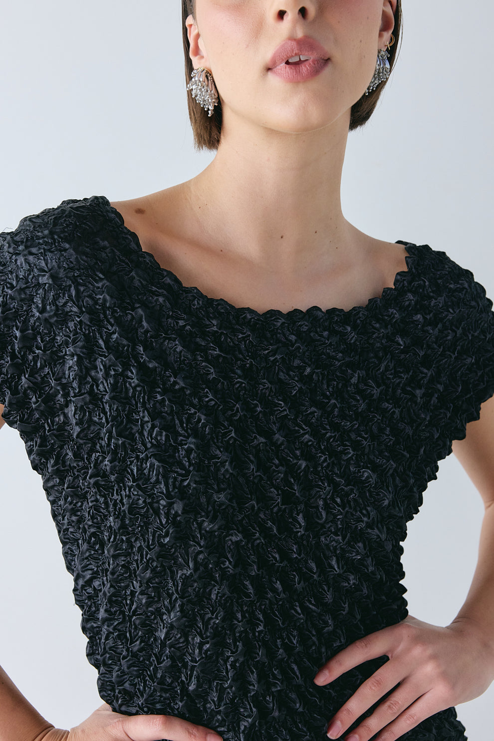 Erica Midi Dress Black