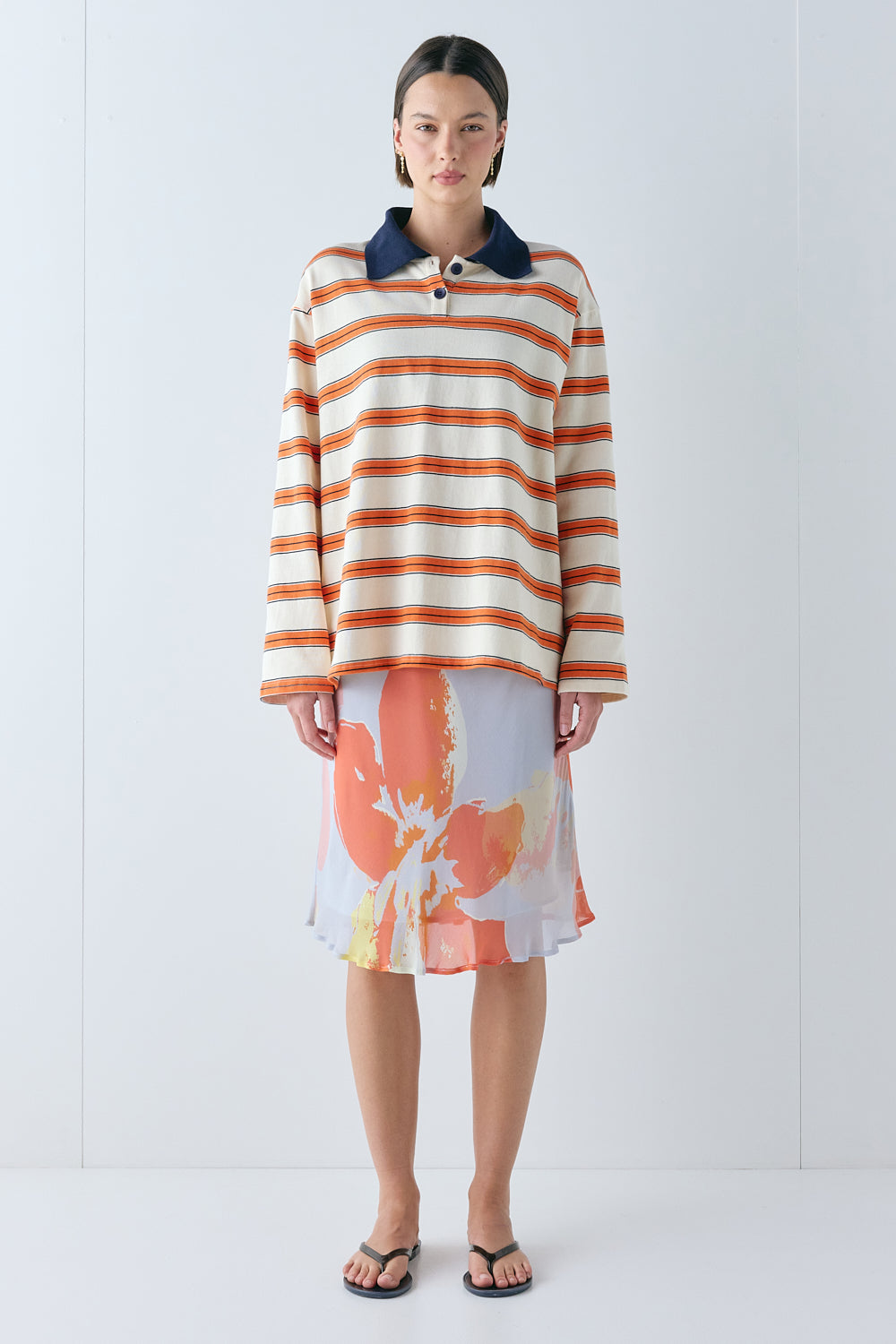 Marcia Midi Skirt Heat Wave