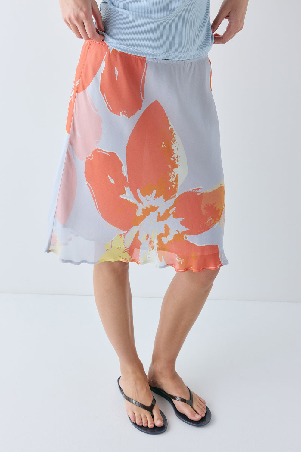 Marcia Midi Skirt Heat Wave