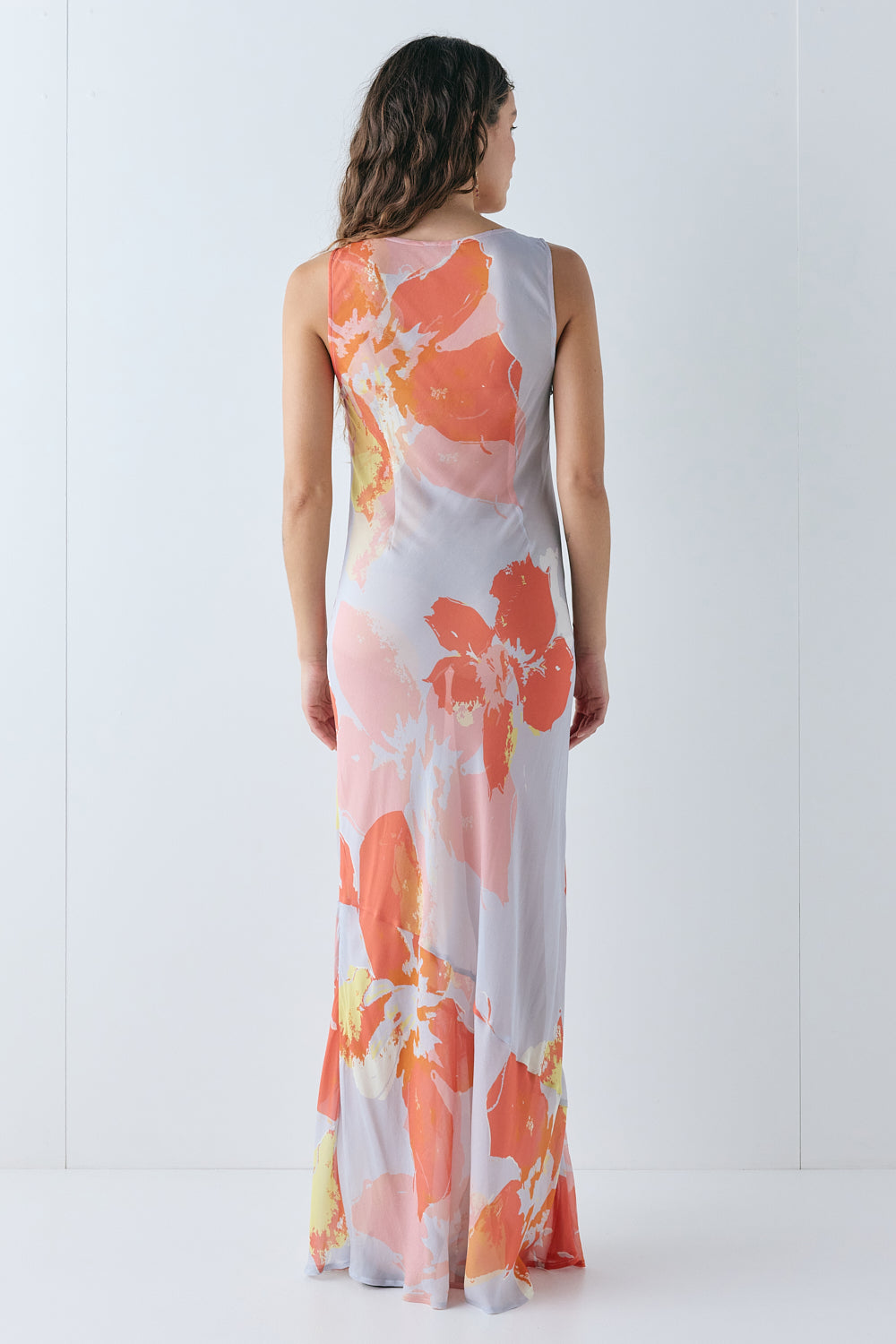 Odessa Sheer Maxi Dress Heat Wave