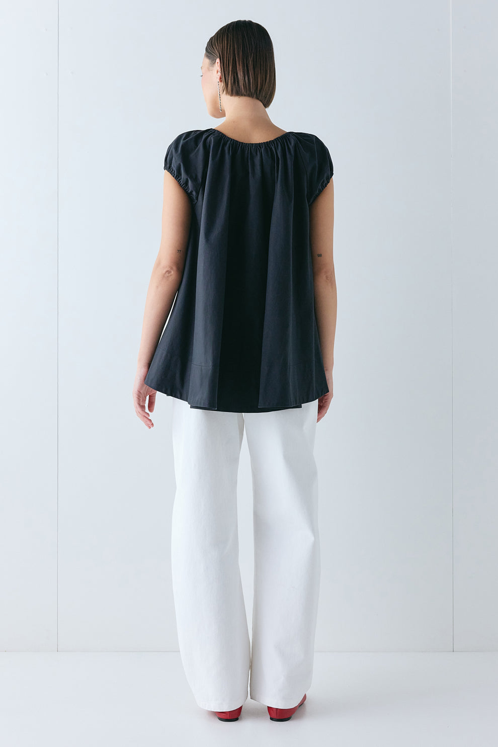 Gracie Tunic Top Black