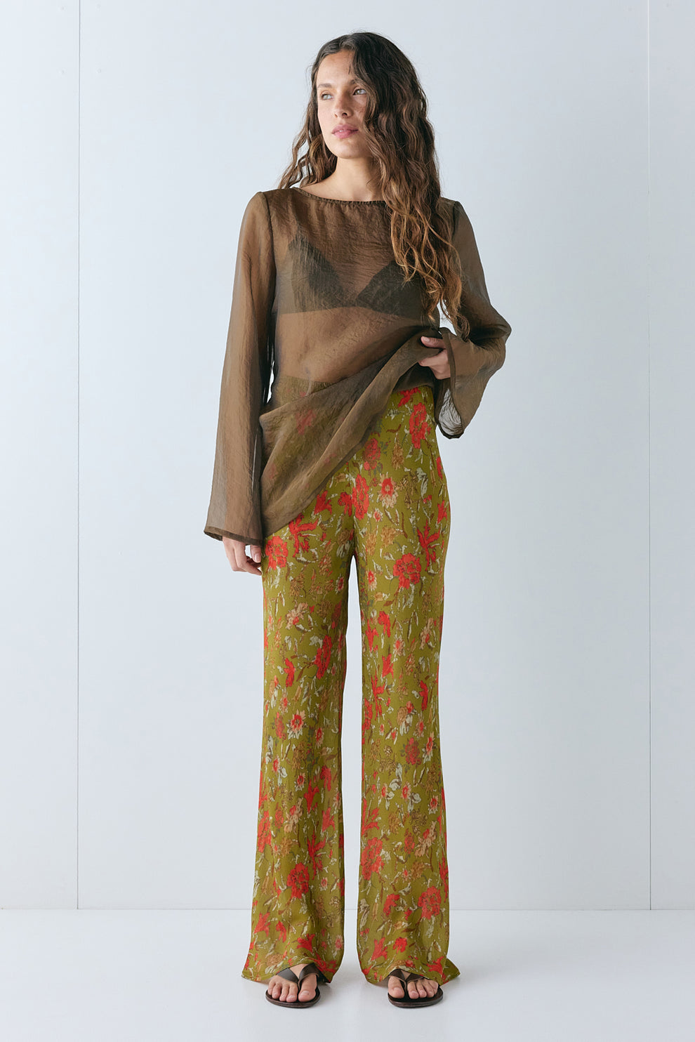 Remi Sheer Pants Floret 