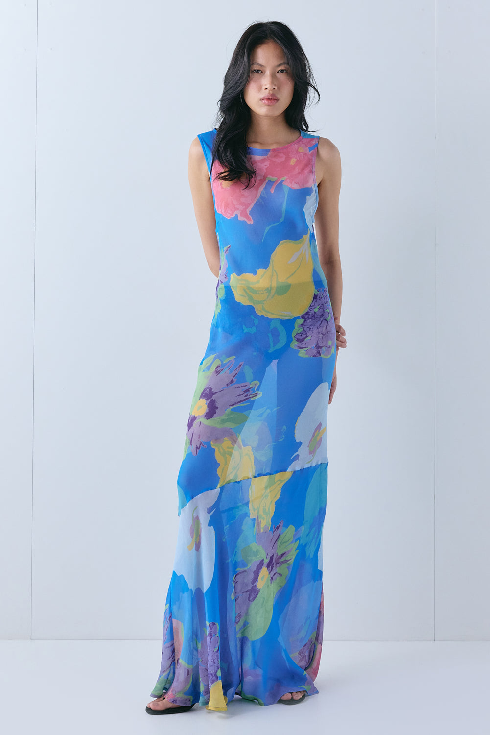 Cecelia Sheer Maxi Dress Paloma