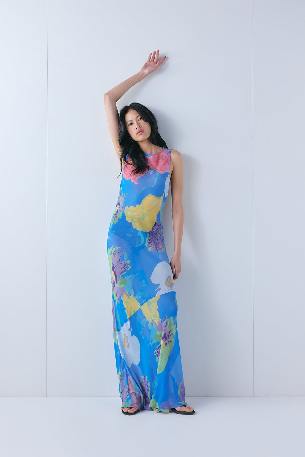 Cecelia Sheer Maxi Dress Paloma