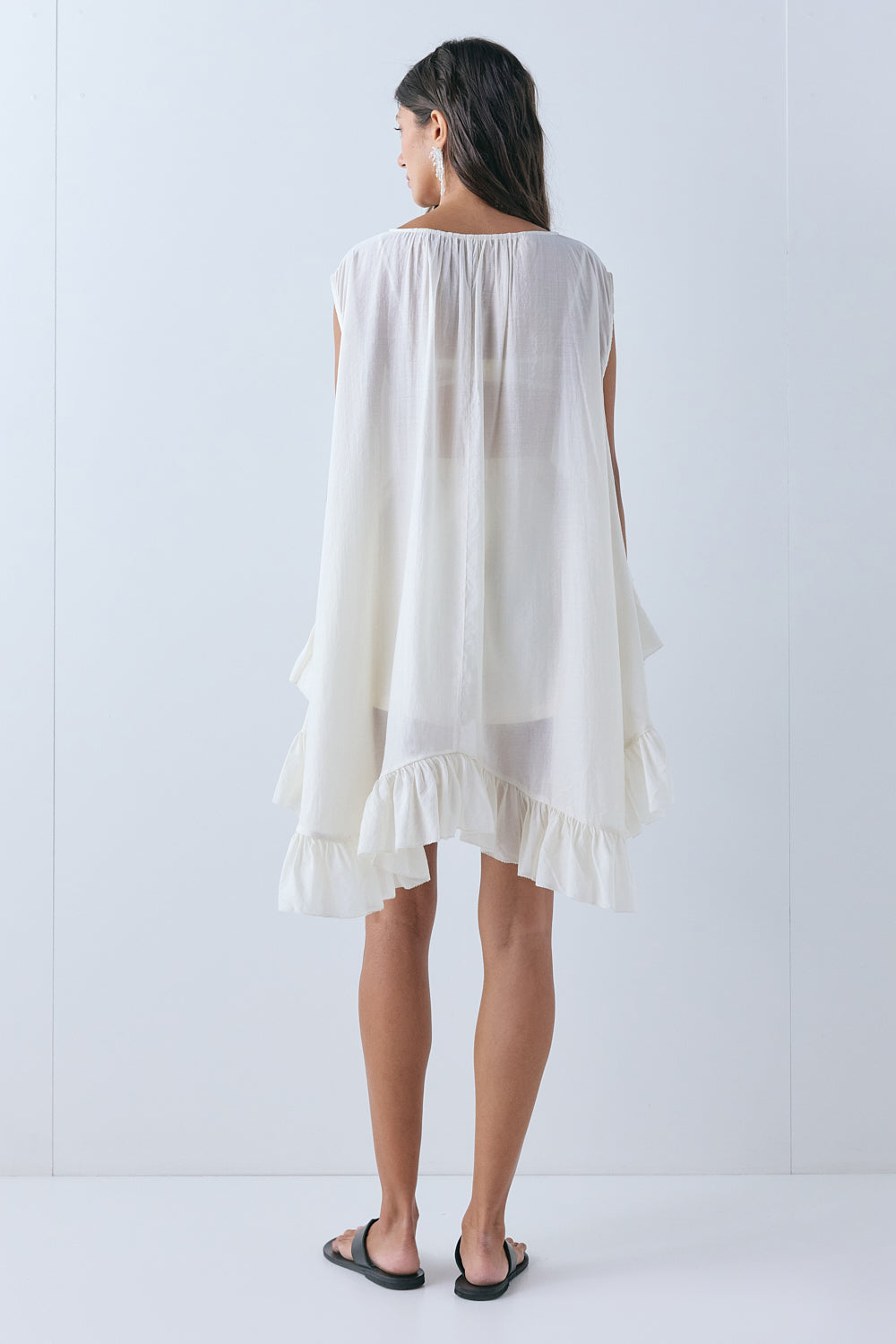 Fredrika Sheer Top Cream 