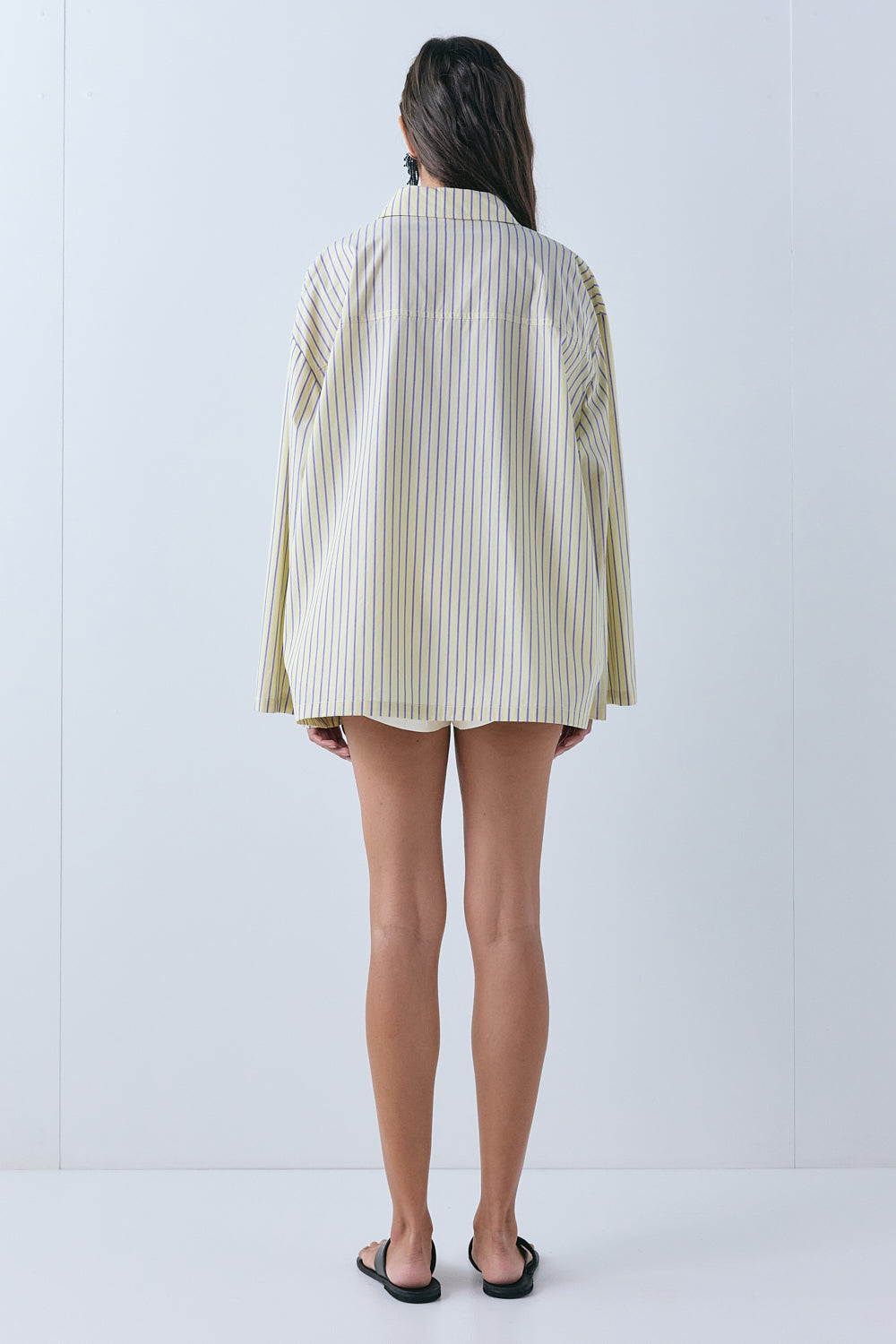 Vale Shirt Yellow Stripe