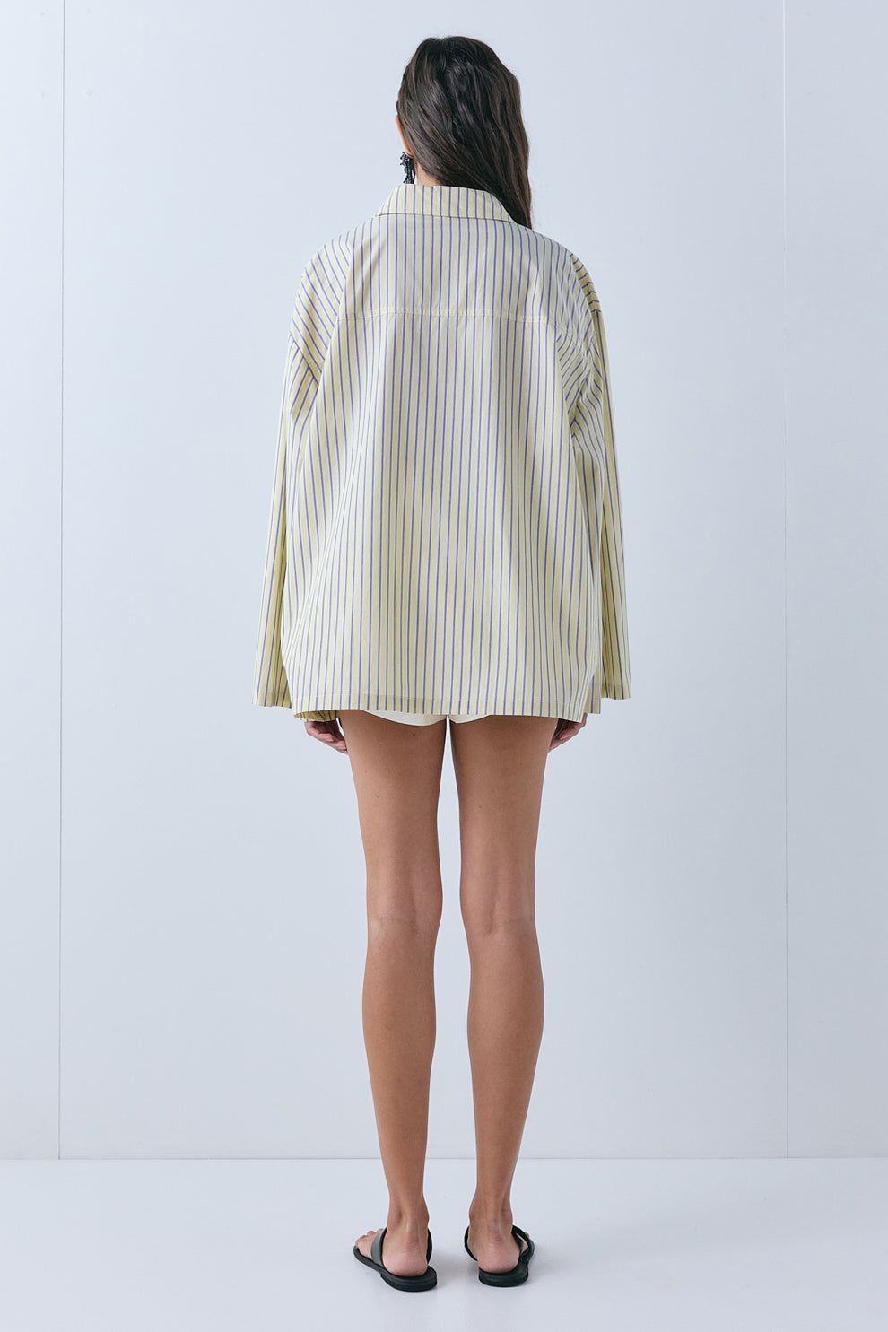 Vale Shirt Yellow Stripe