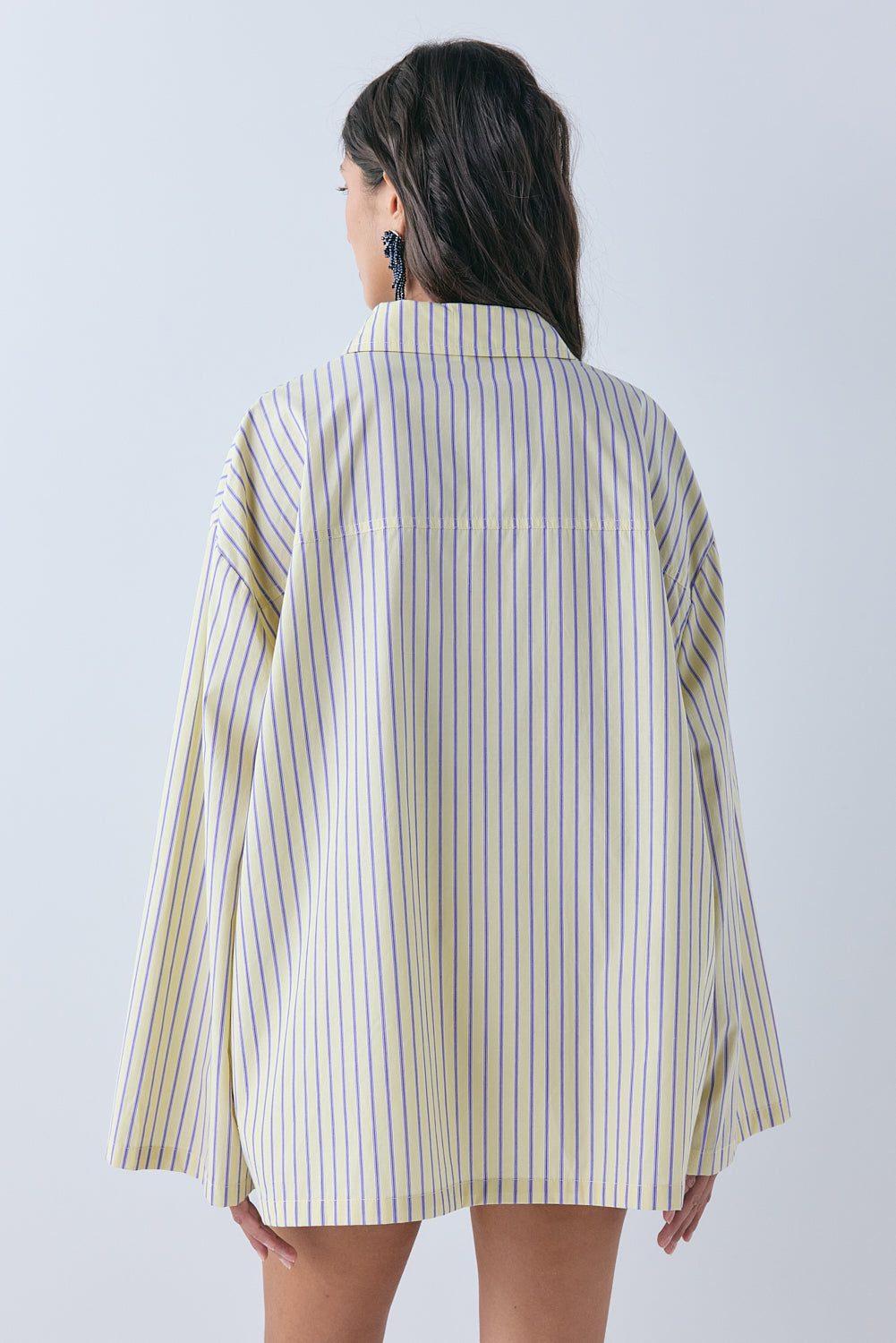 Vale Shirt Yellow Stripe