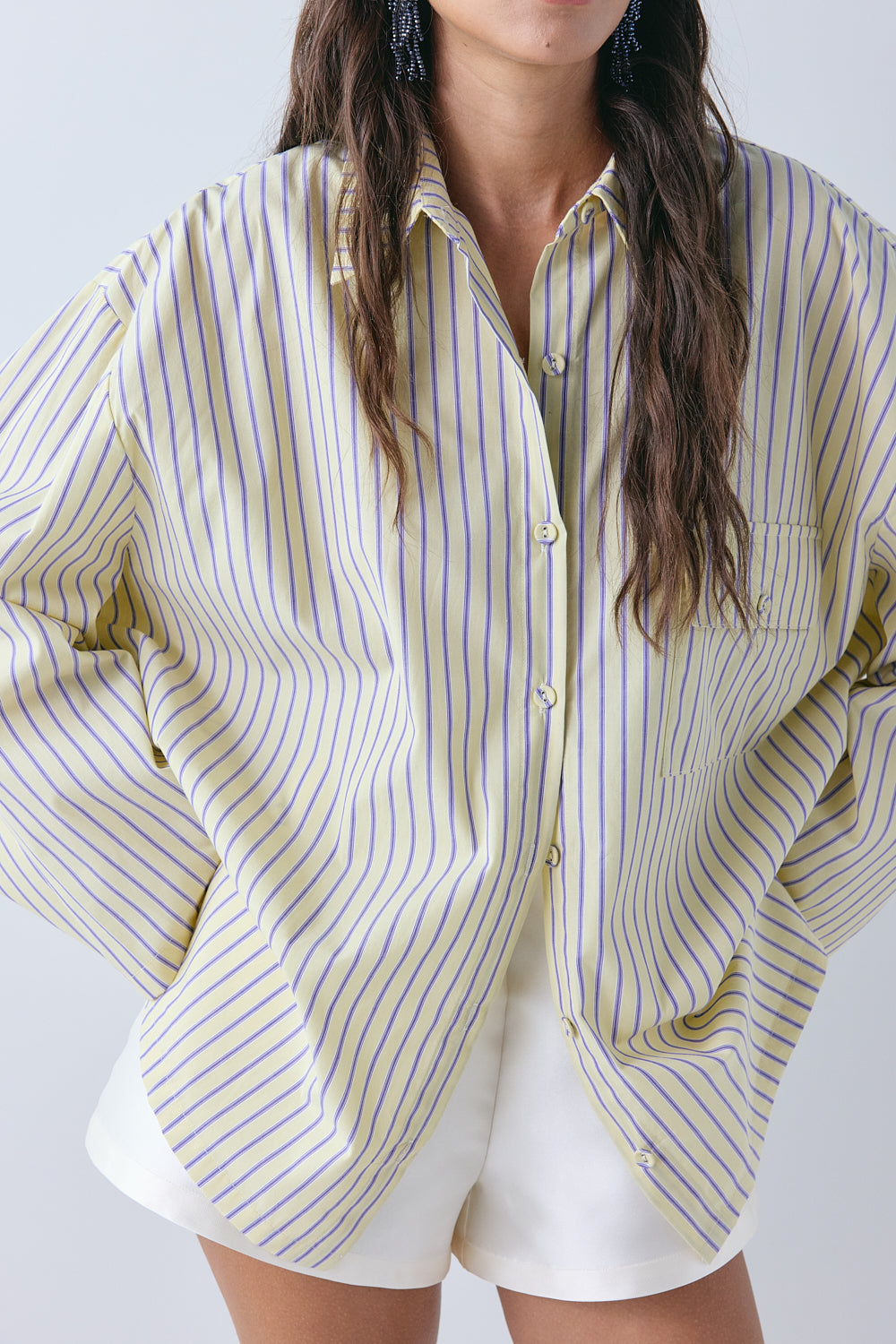 Vale Shirt Yellow Stripe