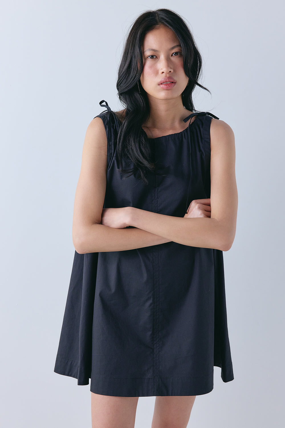 Carmen Mini Dress Black