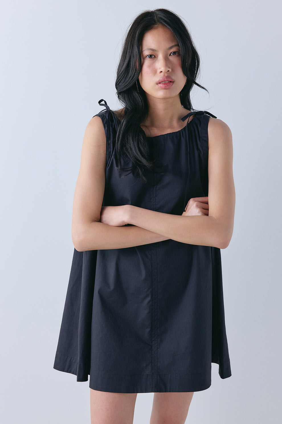 Carmen Mini Dress Black