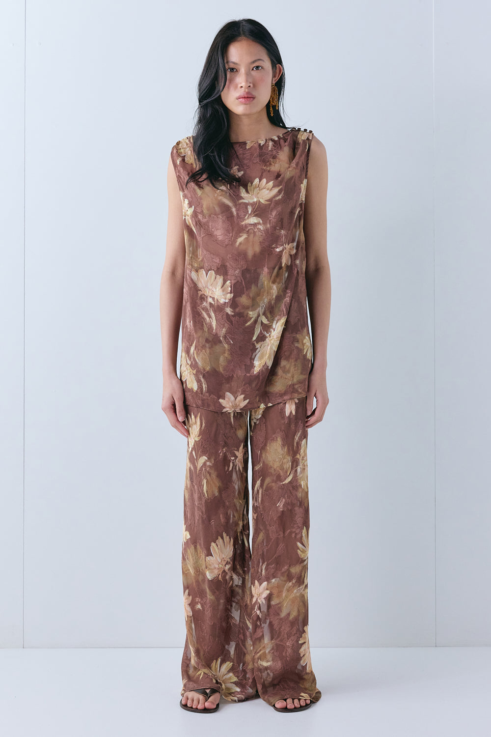 Val Sheer Pants Aster 