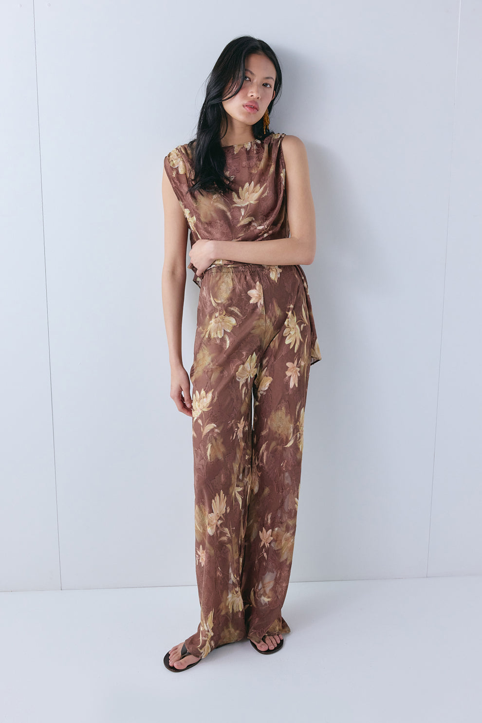 Val Sheer Pants Aster 